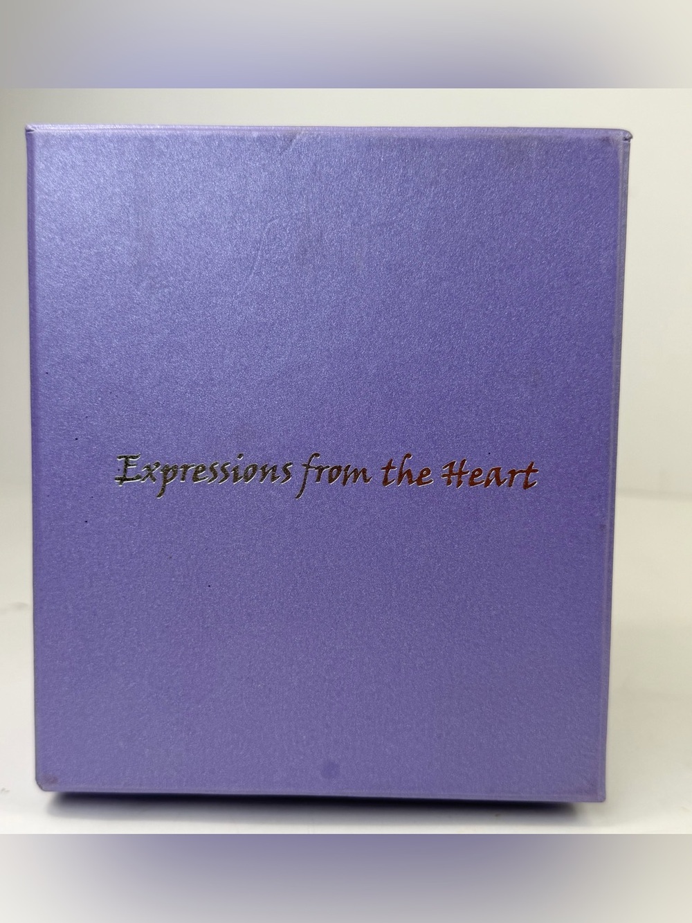 Vintage Swarovski Crystal Hand Blown Glass Heart Ornament Candy Cane Dreams NOS - Picture 12 of 13
